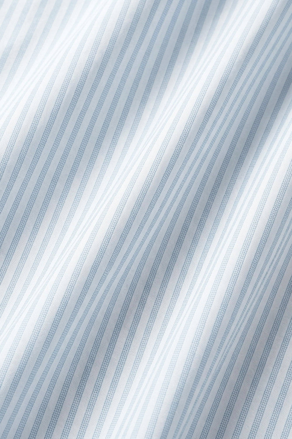 Waterless Dye Basketweave Casual Shirt | Light Blue Stripes 5803KM