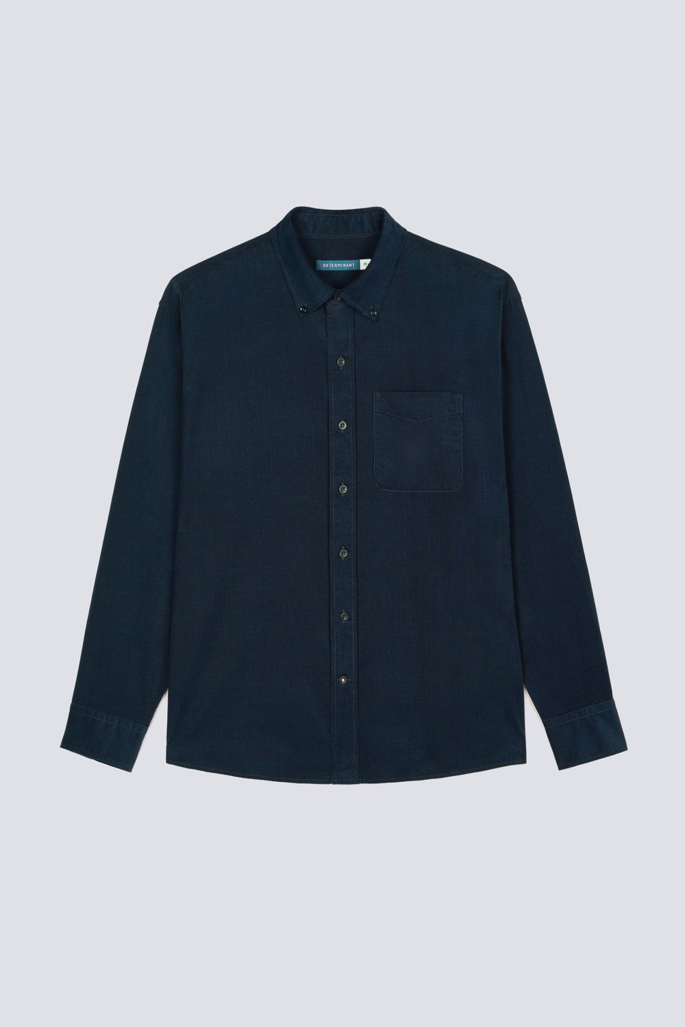Cotton Corduroy Casual Shirt | Navy 10040Z