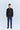 Stretch Water-Repellent Shirt Jacket | Black BKFD01 — On Model