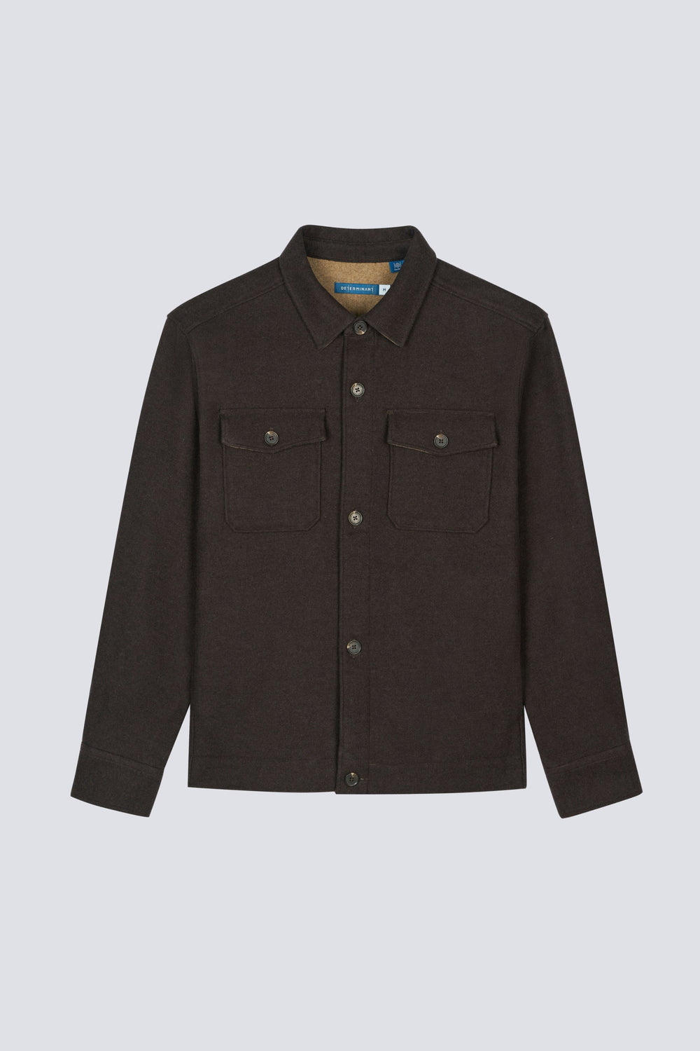 Cotton Yak Dobby Shirt Jacket | Heather Coffee Bean 317EKP
