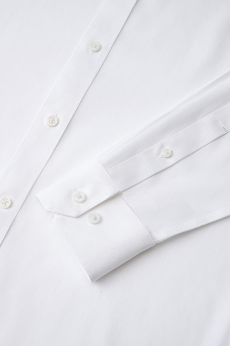 InstantCool Pinpoint Oxford Dress Shirt | White WH001Z