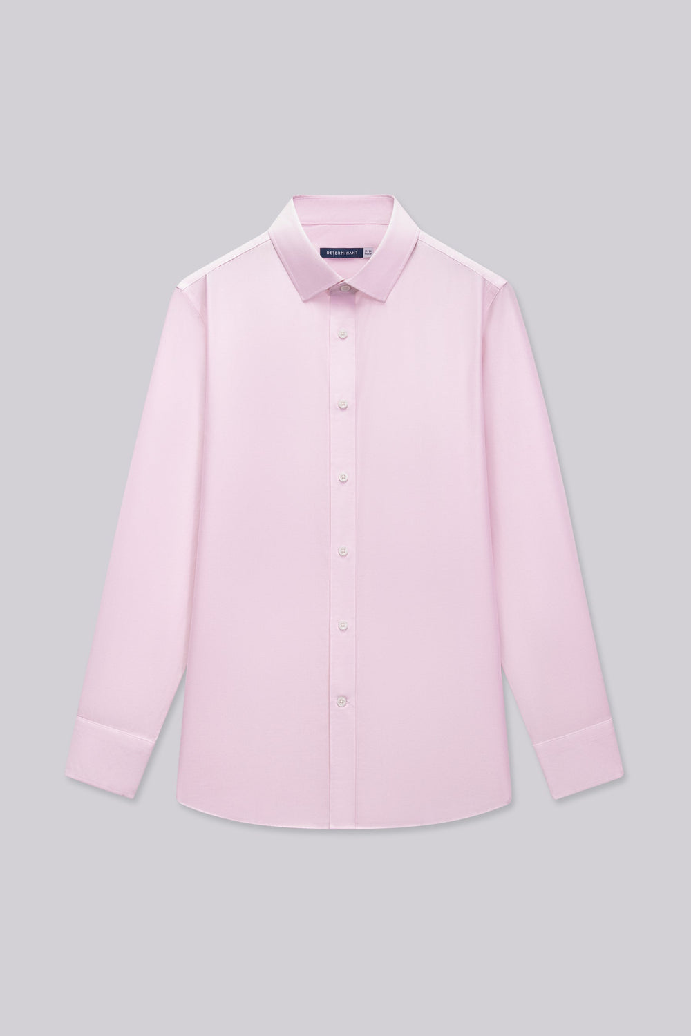 Wrinkle-Free Twill Dress Shirt | Lavender Forest Plain 30028N