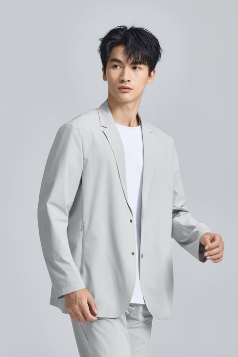 多向彈性通勤西裝外套 | 灰色 GY0000