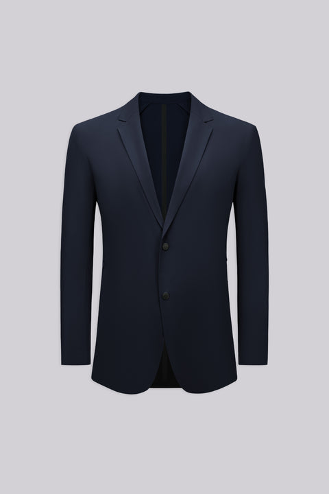 多向彈性通勤西裝外套 |深藍
