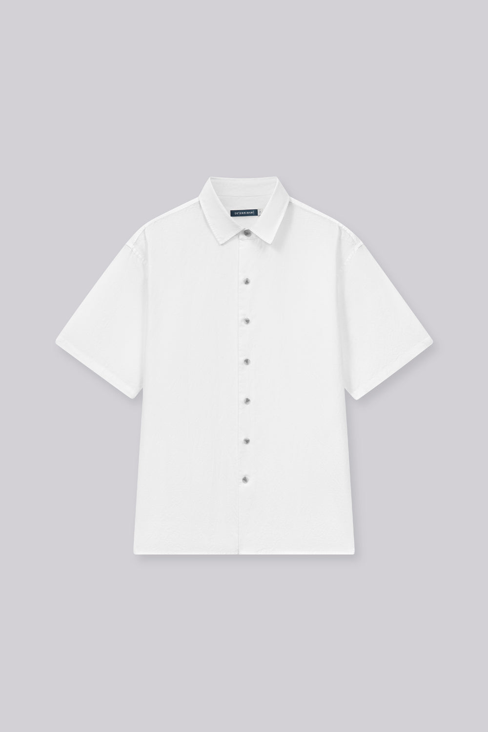 Cotton-Linen Short Sleeve Casual Shirt | White WH001Z