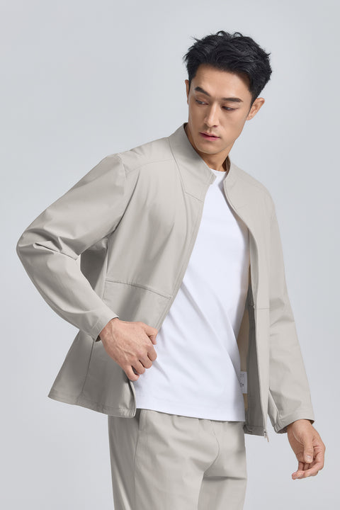 UV 防護輕量防風外套 | 灰褐色 BG0000