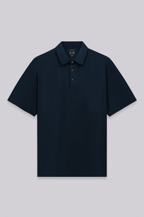 VISDRY™ Sharp Pique Polo | Navy 14036N