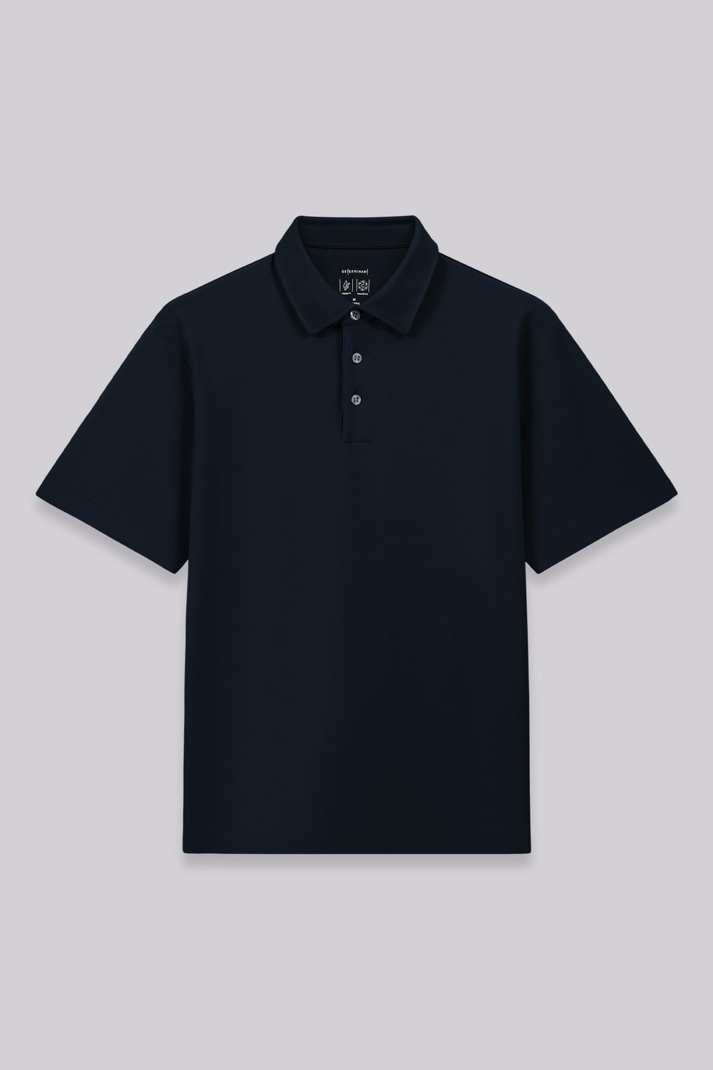 VISDRY™ Double-Face Knit Polo | Navy 14036N