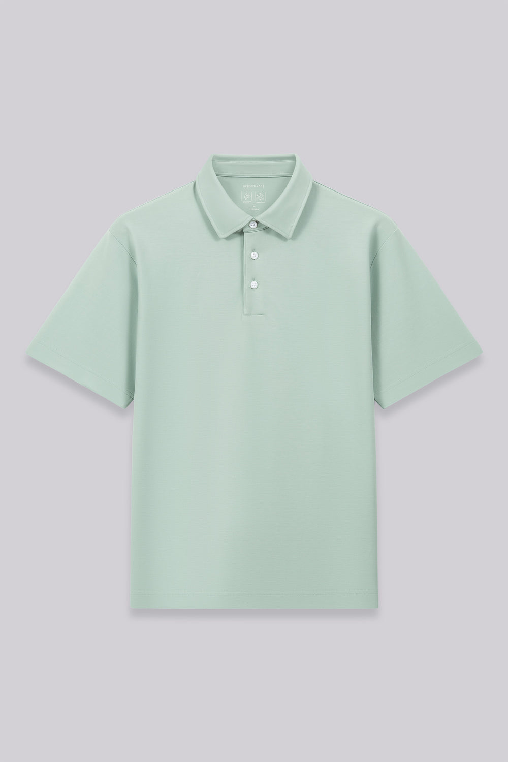 VISDRY™ Double-Face Knit Polo | Sky Grey PT4504