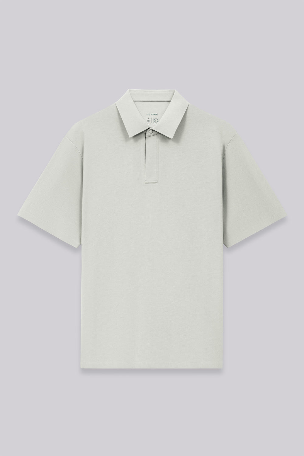 VISDRY™ Concealed Placket Sharp Pique Polo | Grey GYE128