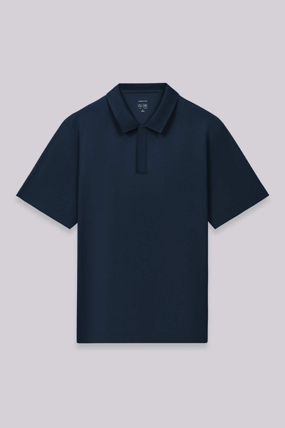 PrismCool Zip-Up Polo | Navy 14036N