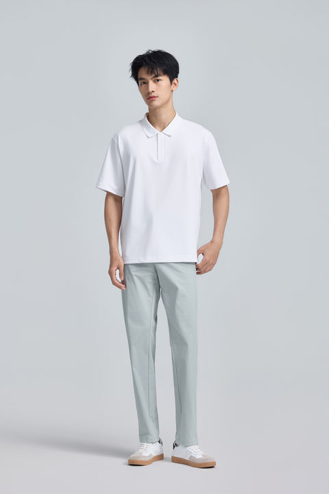 PrismCool 半拉鍊 Polo | 白色 WH001Z