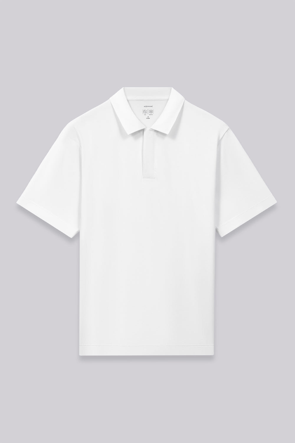 PrismCool Zip-Up Polo | White WH001Z