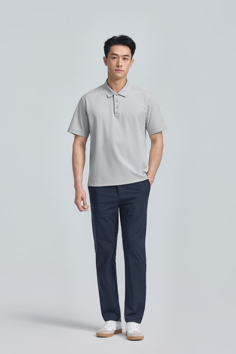 PrismCool 珠地 Polo | 灰色 GYE128