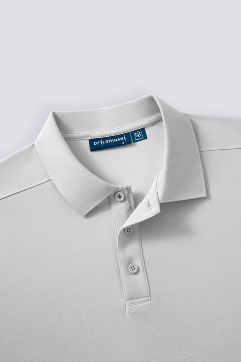 PrismCool 珠地 Polo | 灰色 GYE128