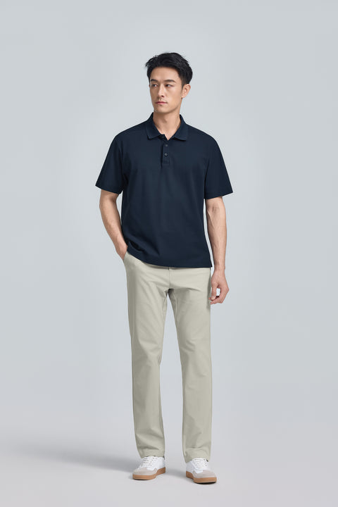 PrismCool 珠地 Polo | 深藍 14036N