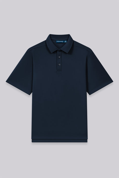 PrismCool 珠地 Polo | 深藍 14036N