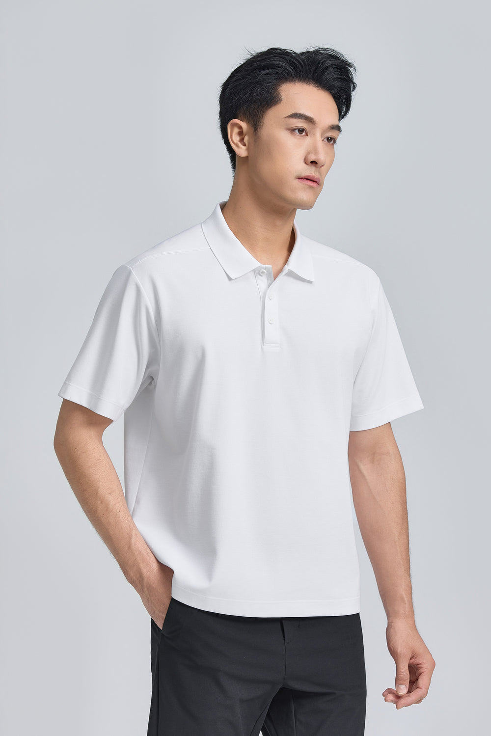PrismCool 珠地 Polo | 白色 WH001Z