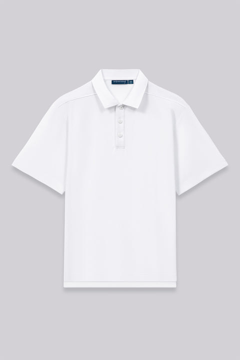 PrismCool 珠地 Polo | 白色 WH001Z