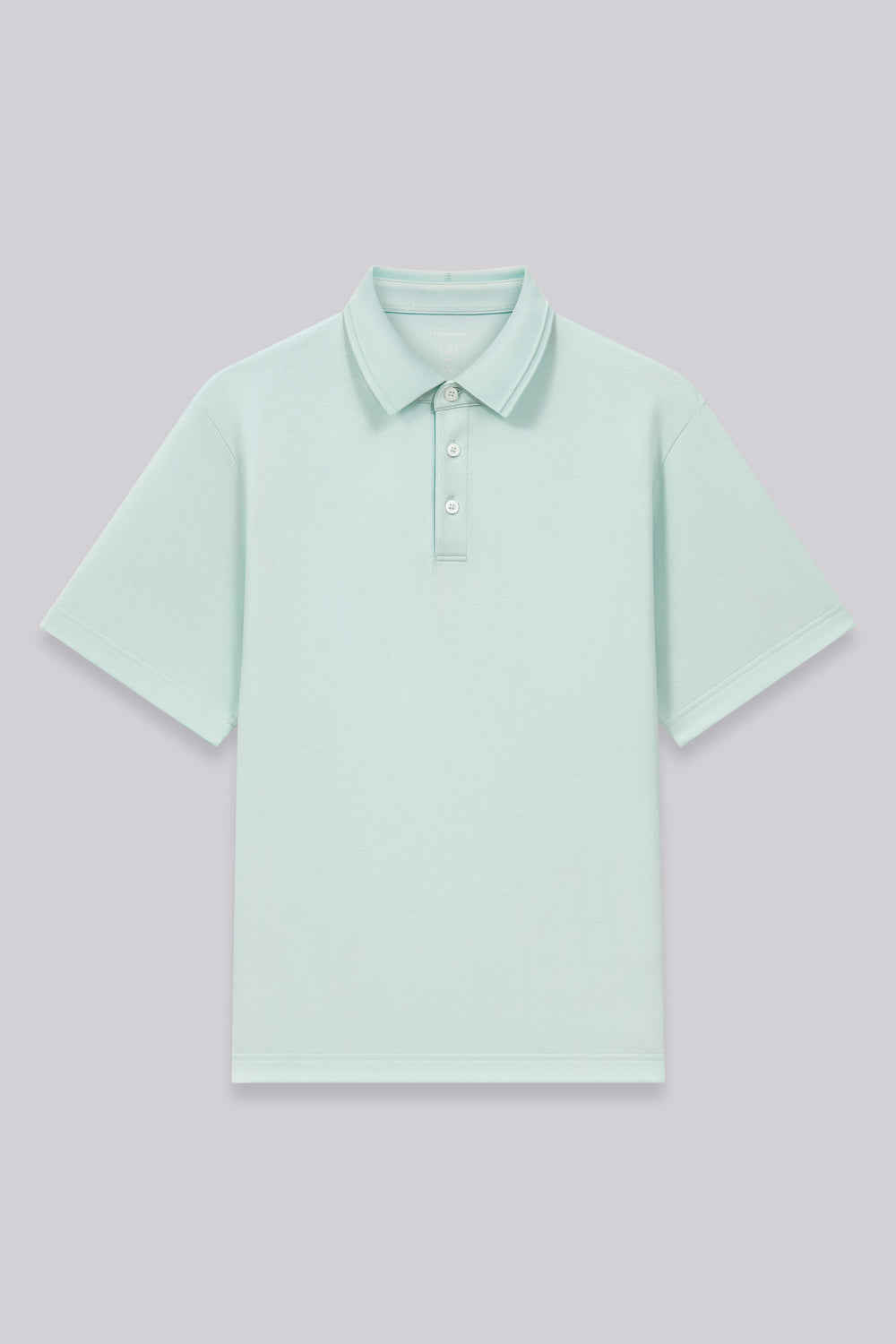 VISDRY™ Tonal Tipped Pique Polo | Seafoam Green PT4610