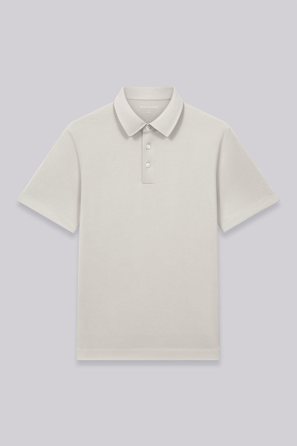 Cotton-Silk Jacquard Polo | Silver Grey PT1400