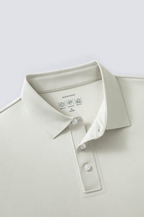 InstantCool 針織Polo  淺灰色 GYFL01