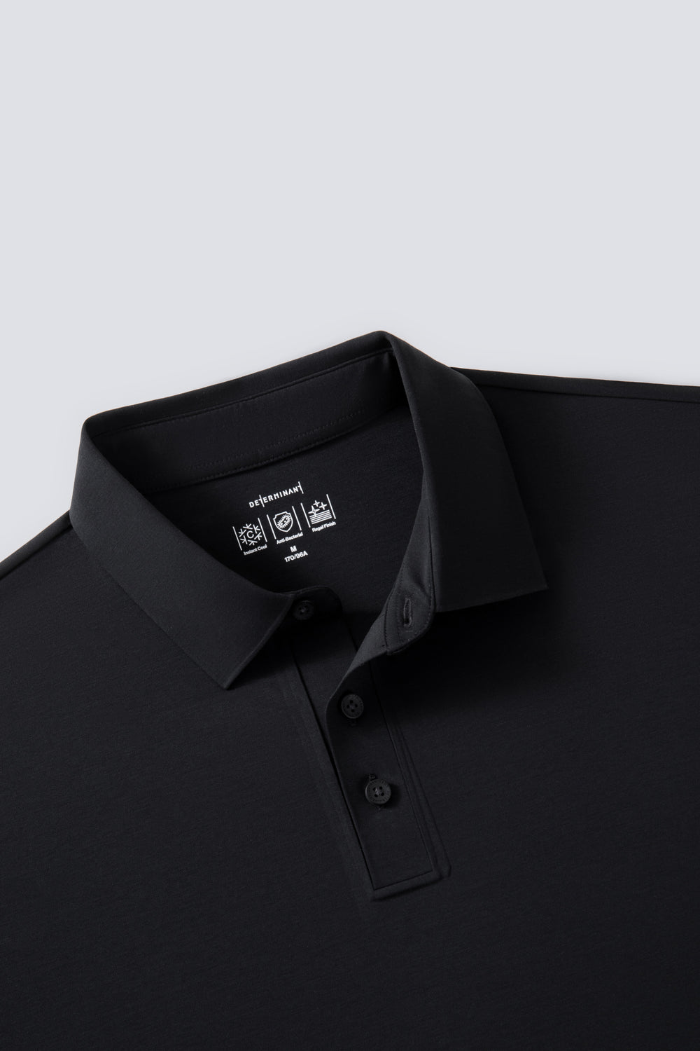 InstantCool 針織Polo  黑色 BKFD01