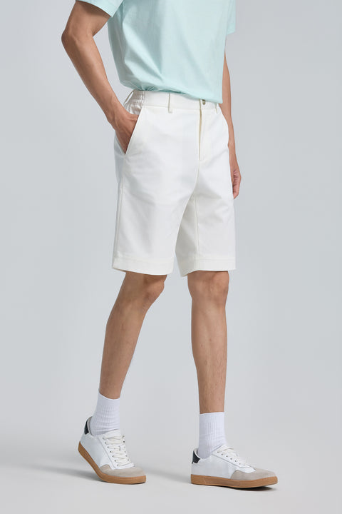 Regular Fit Chino Shorts | Blanc White WH001Z