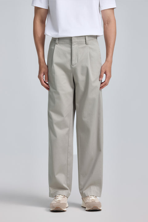 繭形闊褲 | 沙色卡其 24712P