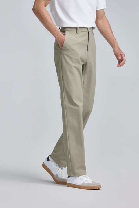 Multi-Stretch Warp Knit Smart Pants | Sand Khaki KH0000