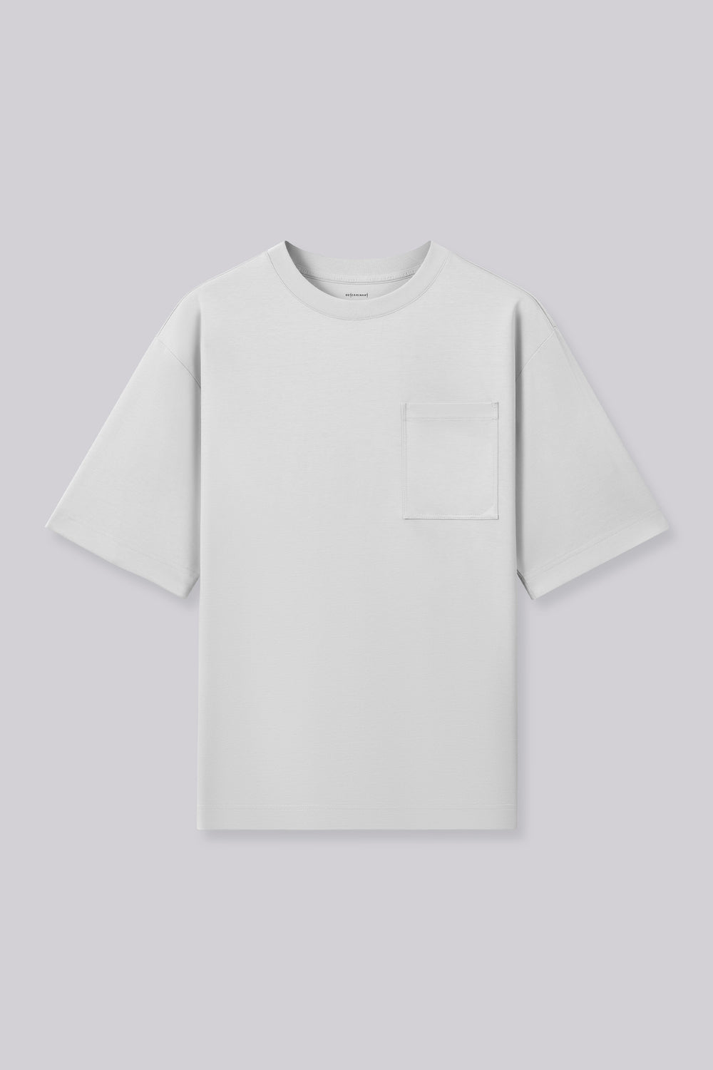 InstantCool Double-Face Knit Crew Neck Pocket T-shirt | Light Grey GYFL01