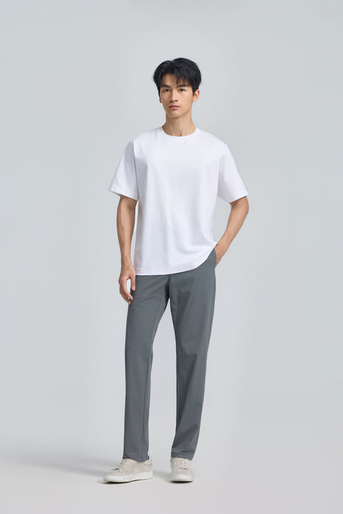 InstantCool Double-Face Knit Crew Neck T-shirt | White WH001Z