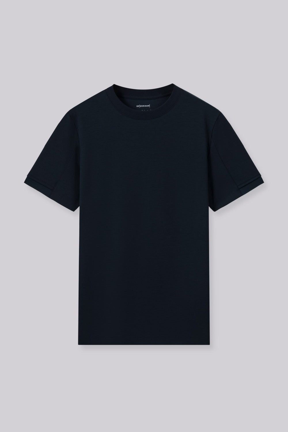 VISDRY™ Double-Knit Crew Neck T-shirt | Navy 14036N