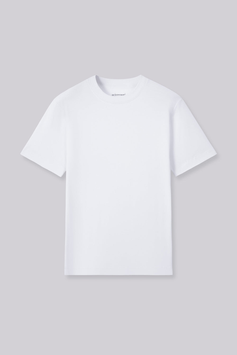 Cotton-Wool Crew Neck Slim Fit T-Shirt | White WH001Z