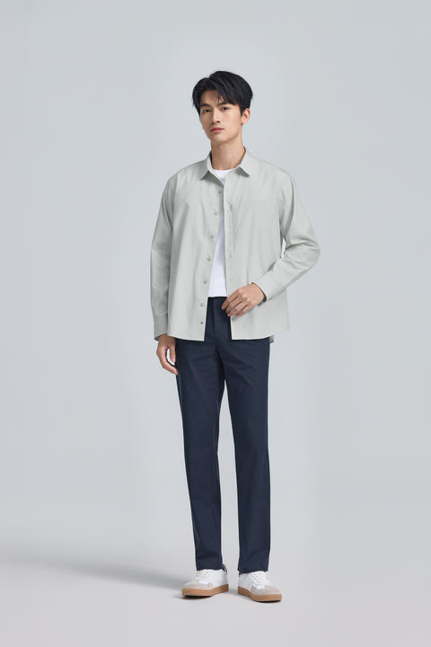 Repel⁺ Zip Pocket Shirt | Light Grey 27809N