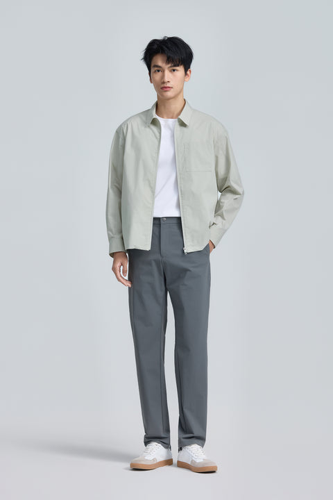 防紫外線輕量襯衫外套 | 灰米色 22041N