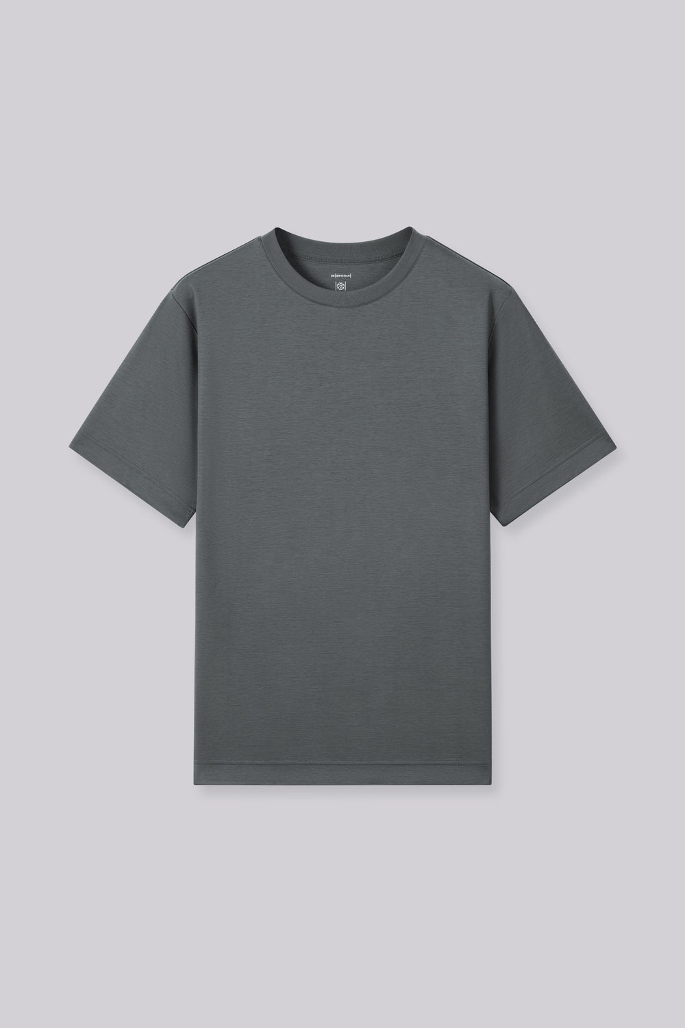 InstantCool Double-Face Knit Crew Neck T-shirt | Dark Grey GYE149