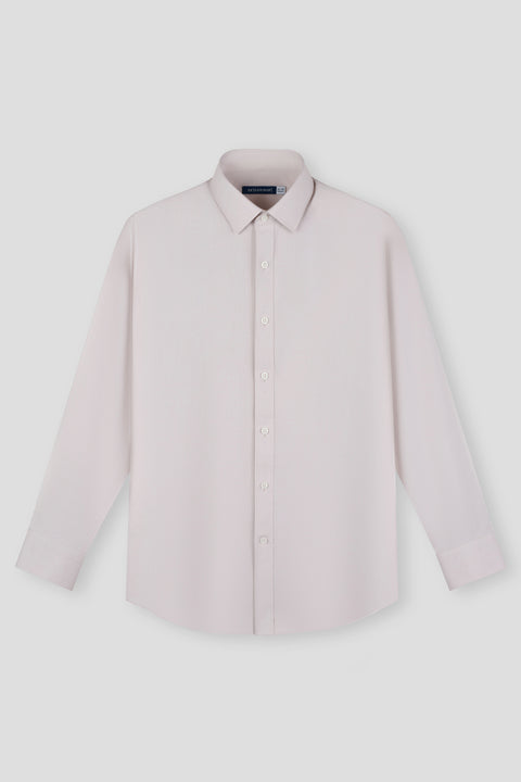 免燙 精細牛津紡 商務襯衫  淺卡其色 9048NZ