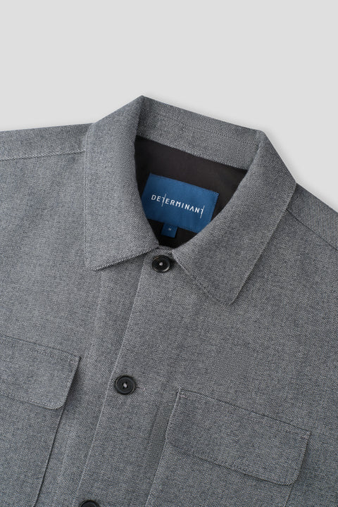 Double Chest Pocket Utility Jacket | Slate Grey 4162NZ