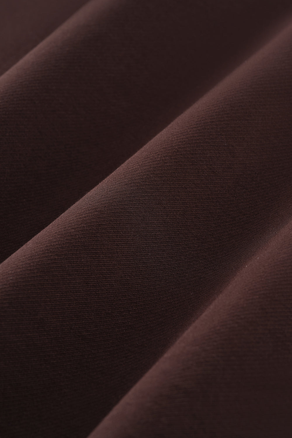 HeatGuard Twill Jacquard Crew Neck Sweatshirt | Deep Brown PT1106