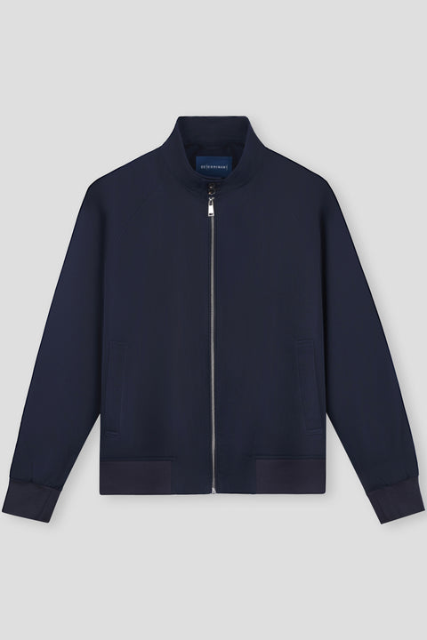Insulated Harrington Jacket | Navy 7957NZ