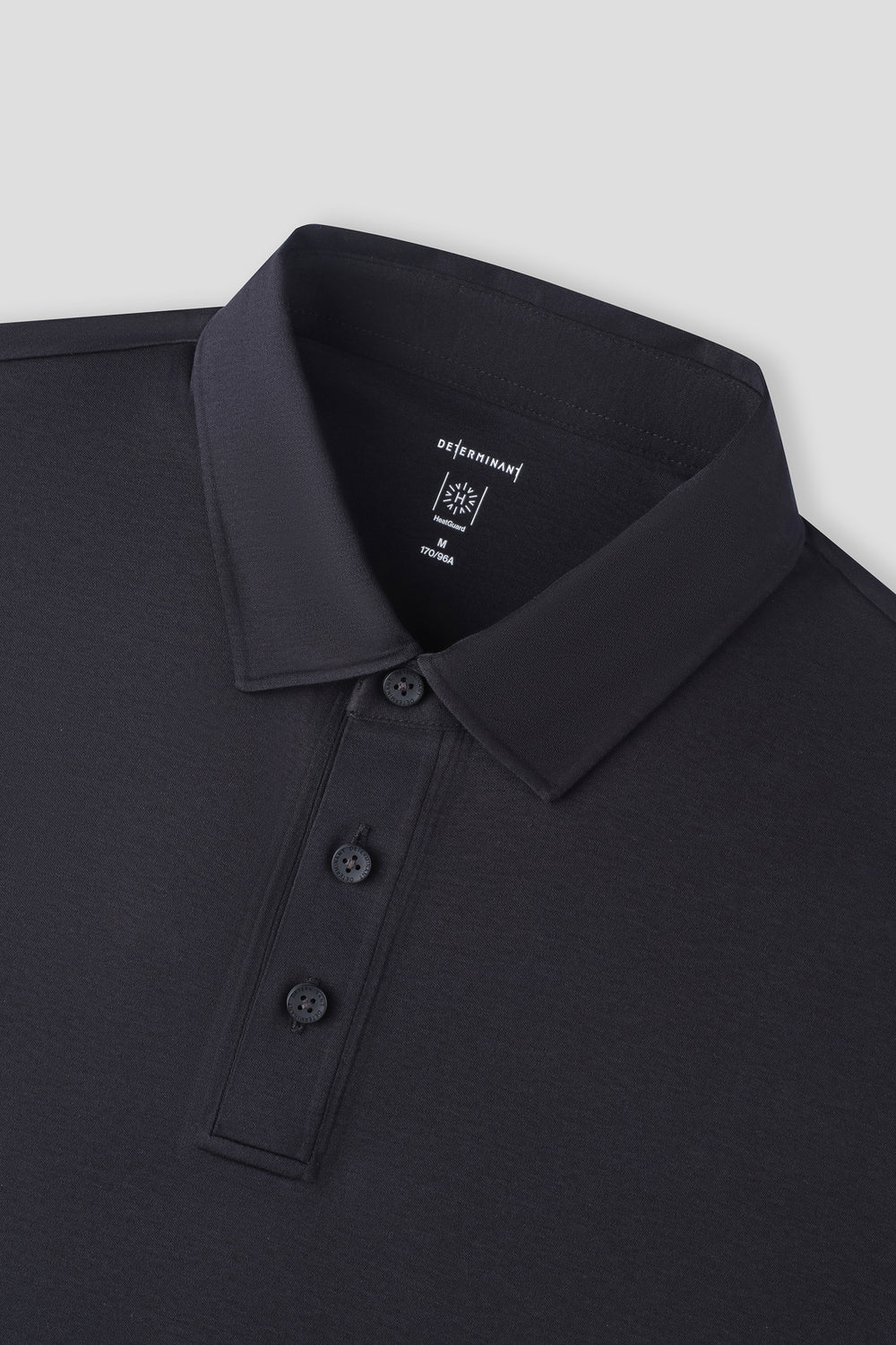 HeatGuard Long Sleeve Polo | Black BKFD01
