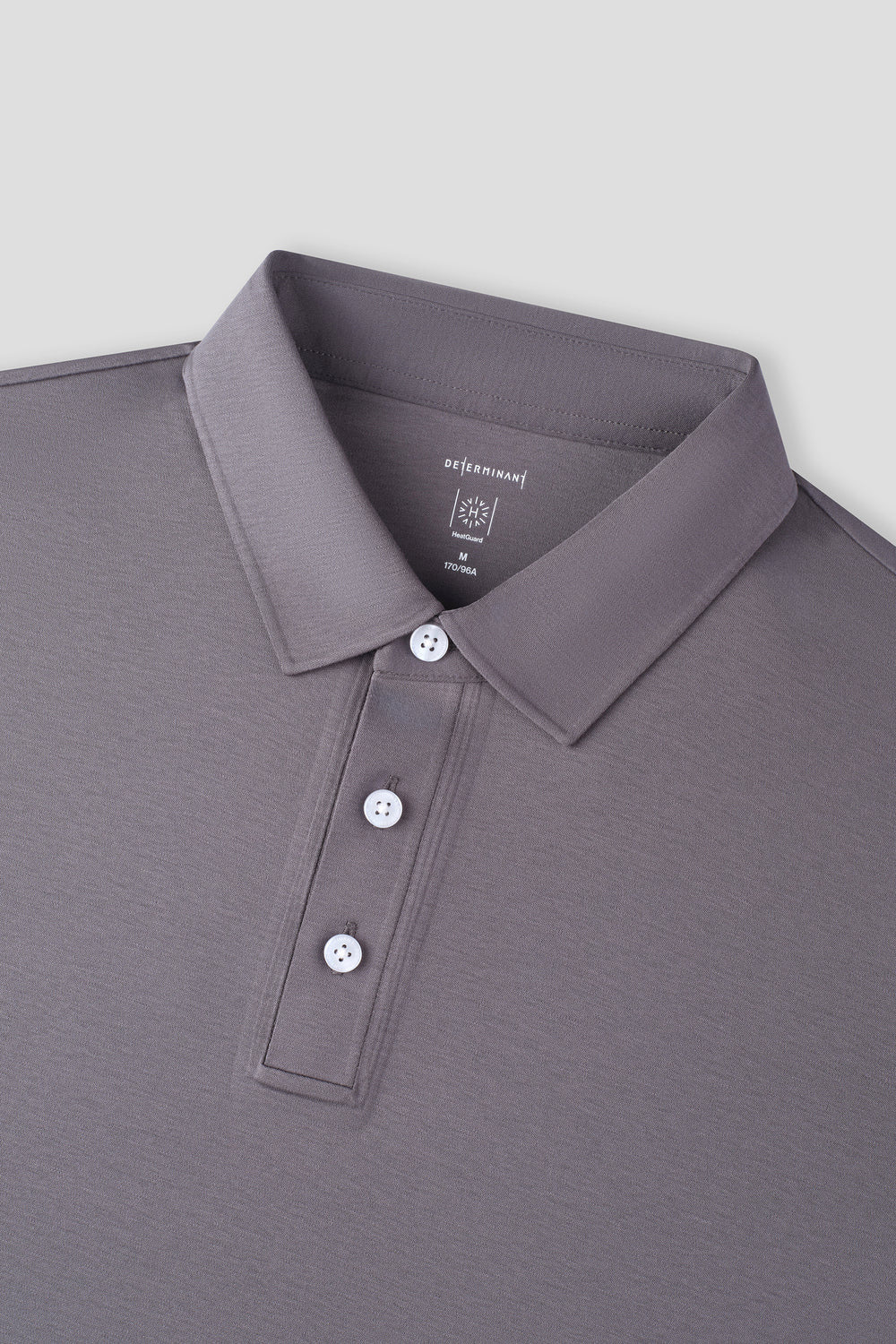 HeatGuard Long Sleeve Polo | Grey GYE149