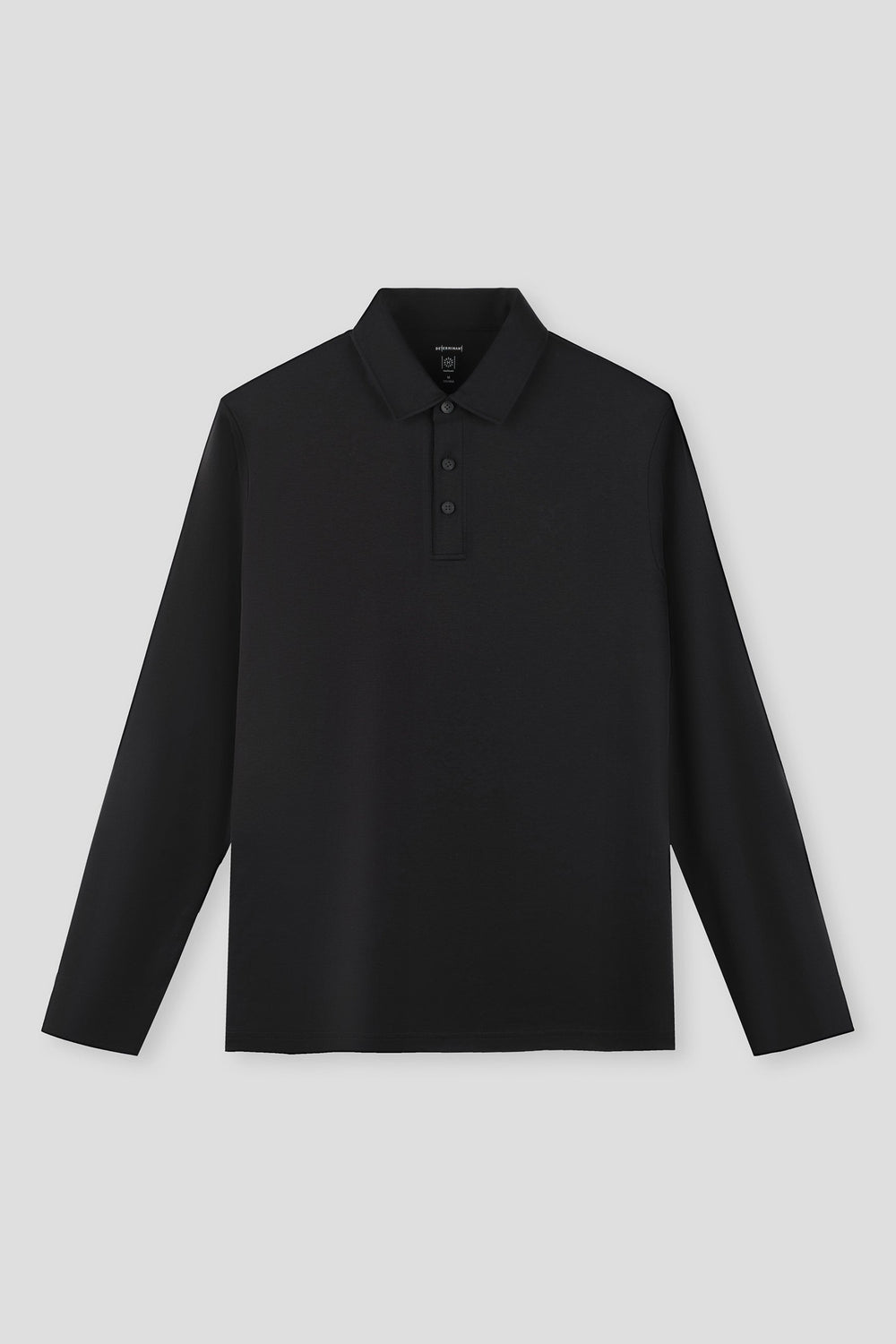 HeatGuard Long Sleeve Polo | Black BKFD01