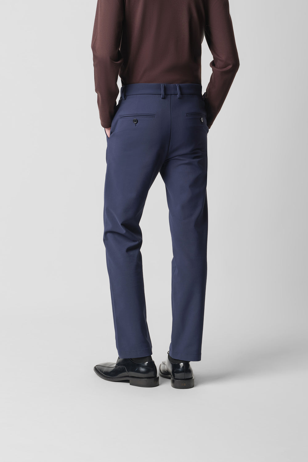 CottonSTRETCH Smart Pants | Navy 5522NZ