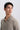 Cotton Yak Johnny Collar Sweater | Heather Oak Khaki VE5136 On Model