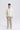 Cotton Yak Johnny Collar Sweater | Heather Tofu VE4144 On Model