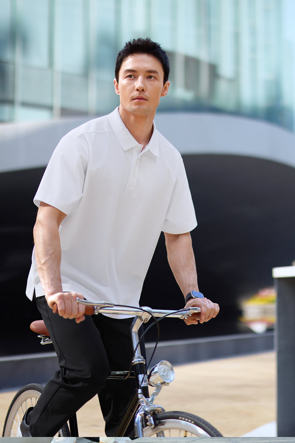 PrismCool Pique Polo | White WH001Z