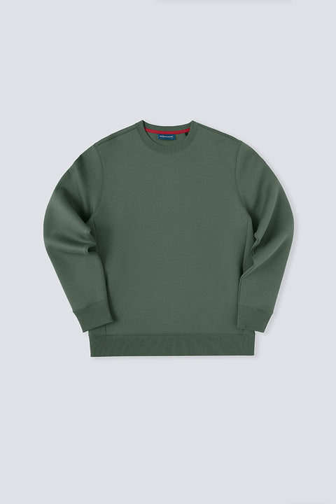 CottonSTRETCH Intechno Sweatshirt  | Green GNE057