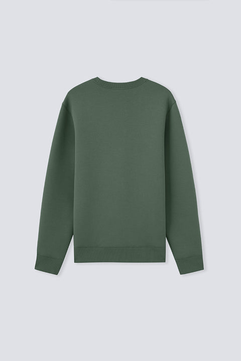 CottonSTRETCH Intechno Sweatshirt  | Green GNE057